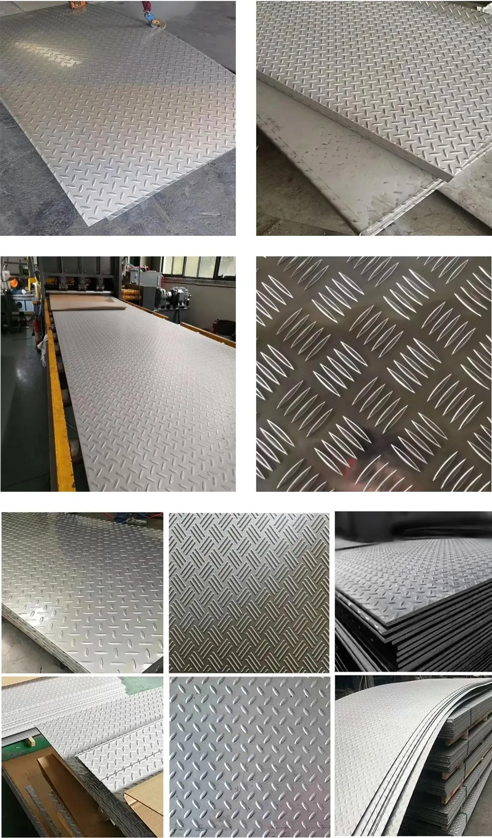Stainless Steel Chequered Pattern Sheet
